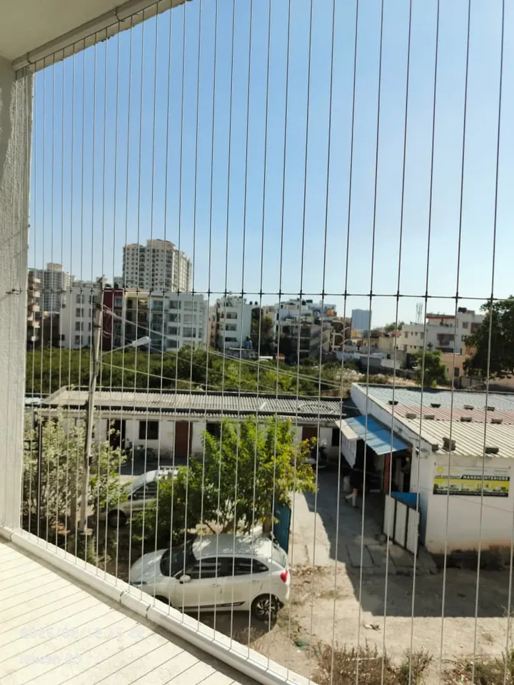Invisible grill balcony project photo 3