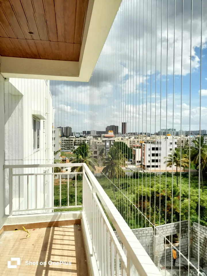 Invisible grill balcony project photo 7