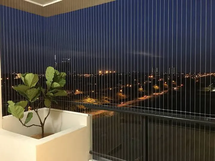 Invisible grill balcony project photo 13