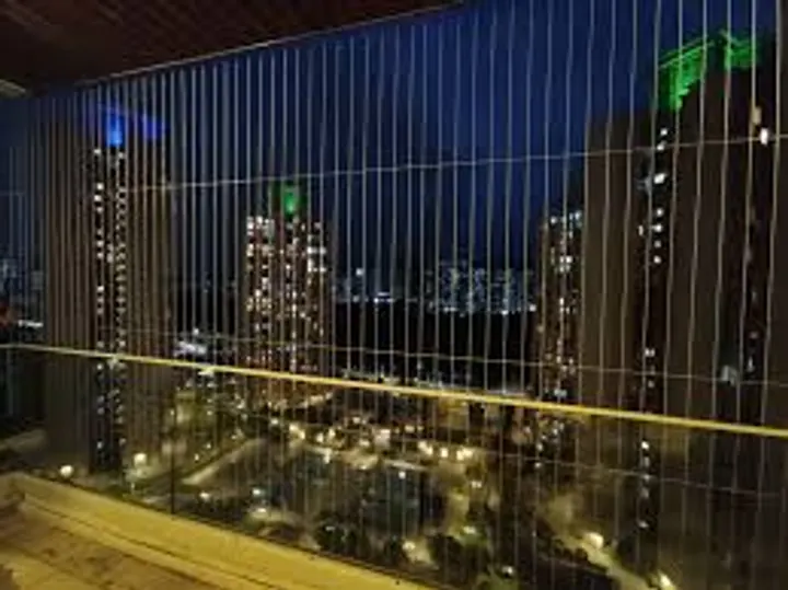 Invisible grill balcony project photo 27