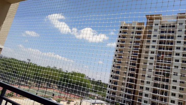 Balcony safety net project photo 7